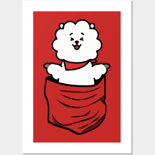 RJ IN A POCKET (BT21) Posters and Art